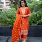 Kala Creation Party Wear Palazzo Pant With Thread Work Belle Sleeve Dress