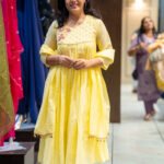 Kala Creation Beautiful Neckline Work And Sequence Work Flared Kurti Pant And Dupatta Set