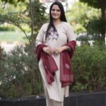 Kala Creation Beautiful Embroidered Work Palin Straight Cut Kurta Pant And Dupatta Set