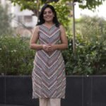 Kala Creation Beautiful Printed Sleeveless Kurti Pant  Set