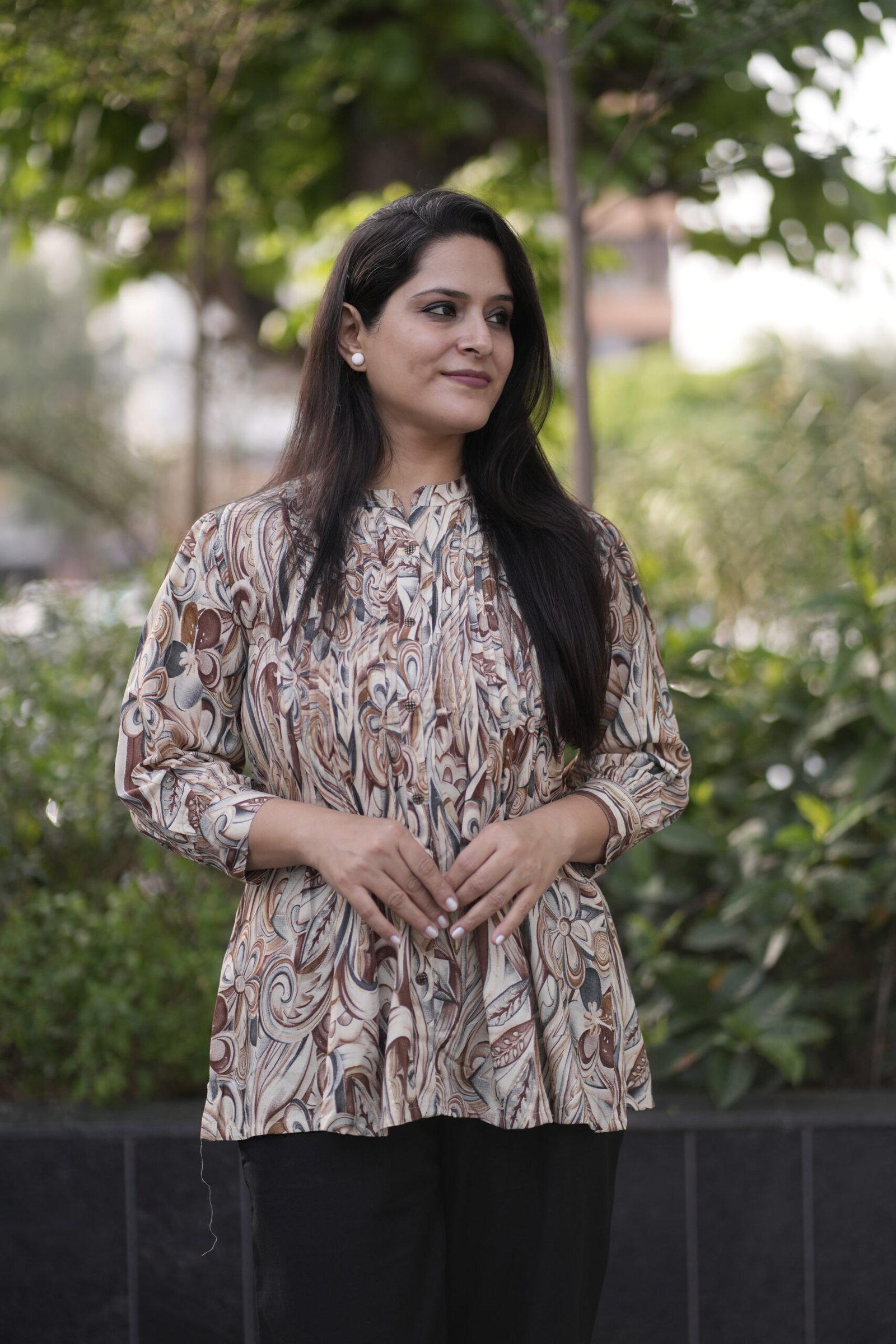 Kala Creation Beautiful Printed Short Kurti