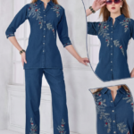 Kala Creation Beautiful Denim Co-Ord Set