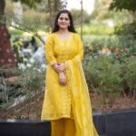 Kala Creation Beautiful 3 Piece Kurta Pant And Dupatta Set