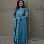 Kala Creation Beautiful Digital Printed Flared Kurta Pant And Dupatta Set