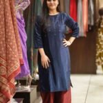 Kala Creation Beautiful Work Plain Kurti