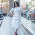 Kala Creation Beautiful Embroidered Work Kurta Pant Set