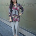 Kala Creation Beautiful Printed Muslin Short Kurti