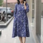 Kala Creation Beautiful A-Line Midi Dress