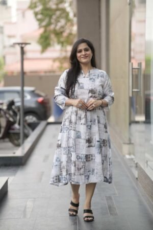 Kala Creation Beautiful A-Line Midi Dress