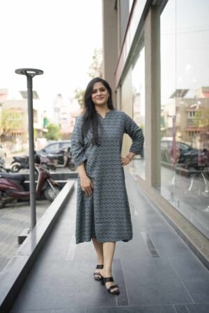 Kala Creation Beautiful A-Line Midi Dress