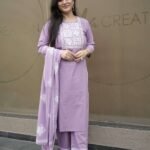 Kala Creation Beautiful Cotton Neckyoke Work Straight Kurta Dupatta And Matching Pant Set