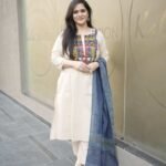 Kala Creation Cotton Mirror Kurta Pant And Dupatta Set