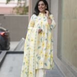 Kala Creation Cotton Designer Aline kurti With Dupatta And Pant