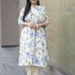 Kala Creation Cotton Designer Aline kurti With Dupatta And Pant