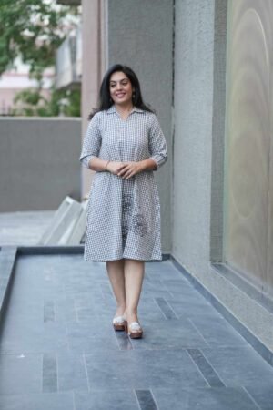 Kala Creation Cotton One-Piece Midi Dress