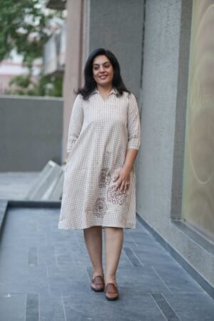 Kala Creation Cotton One-Piece Midi Dress