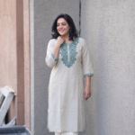 Kala Creation Beautiful Embroidered Straight Kurta