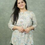 Kala Creation Mirror Work Short Kurti - Elegant Ethnic Top For Women's