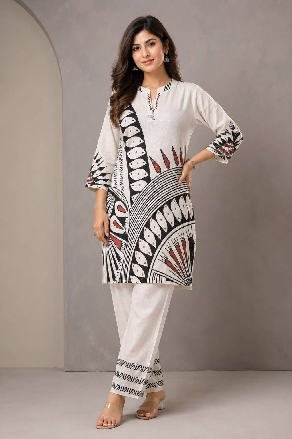 Kala Creation Beautiful Printed Kurta Pant Set