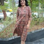 Kala Creation Ethnic Printed Cotton Midi Dress