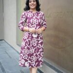 Kala Creation Ethnic Printed Cotton Midi Dress