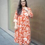 Kala Creation Ethnic Printed Cotton Midi Dress