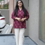 Kala Creation Stylish Ethnic Wear Comfortable Daily Wear Printed Cotton Tops