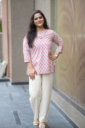 Kala Creation Stylish Ethnic Wear Comfortable Daily Wear Printed Cotton Tops