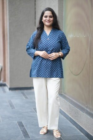 Kala Creation Stylish Ethnic Wear Comfortable Daily Wear Printed Cotton Tops