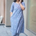 Kala Creation Beautiful Trendy Ethnic Cotton Co-Ord Set